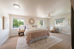 Exceptionally large main bedroom with ensuite bath.