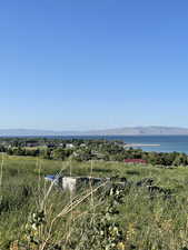 View looking to the north and east of the lot