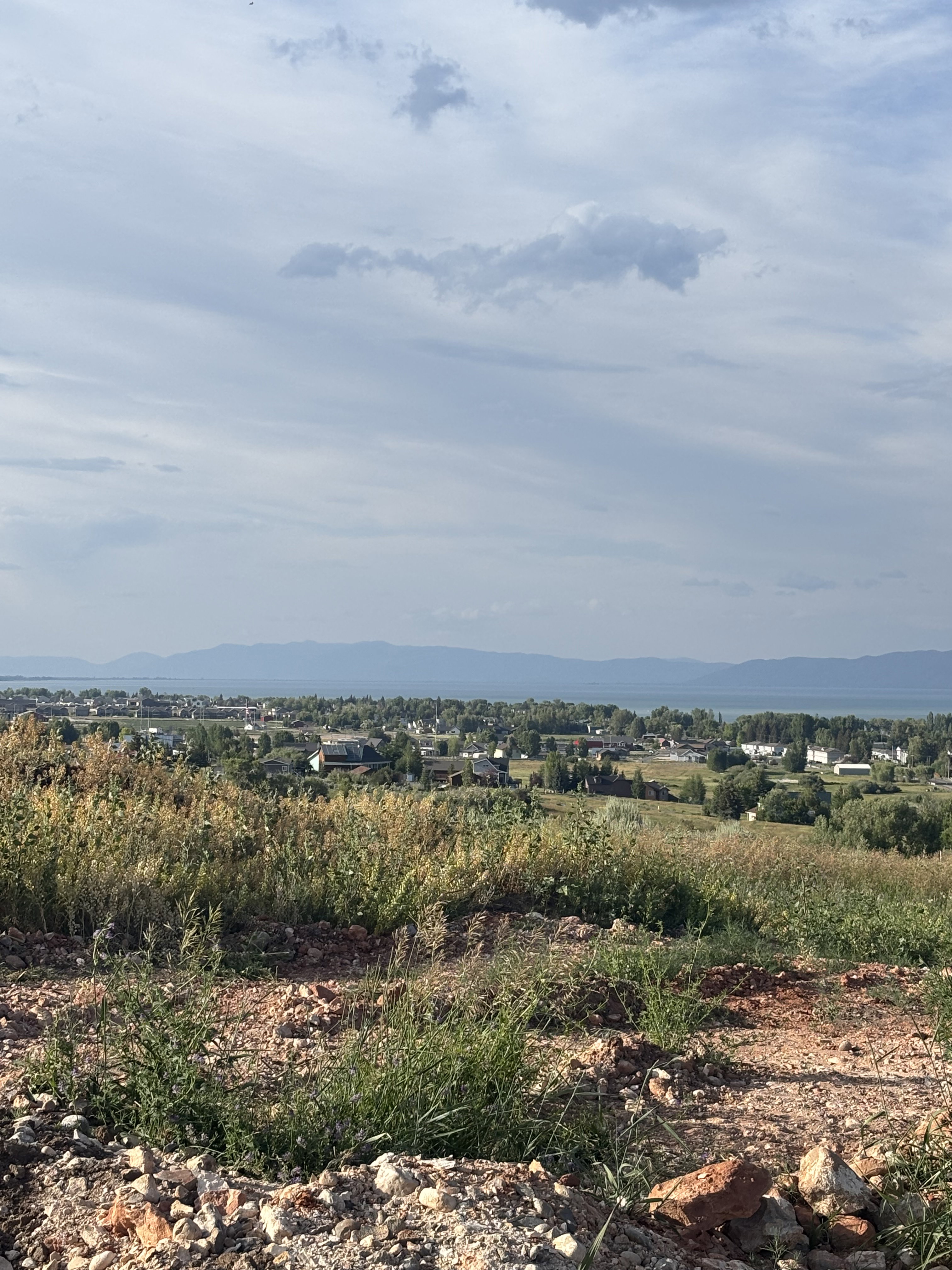 View of mountain background