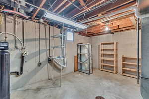 View of basement