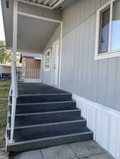 View of stairway