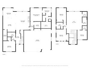 View of home floor plan