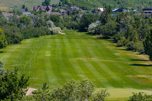 Bird's eye view of a local golf course