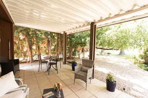 View of patio / terrace featuring outdoor dining area