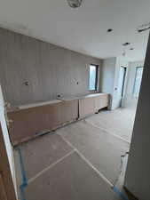 Full bath with vanity