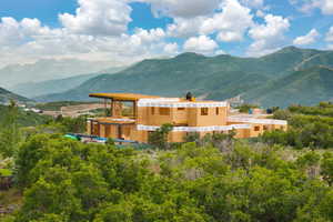 View of mountain backdrop