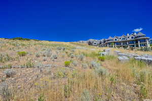 View of mountain backdrop