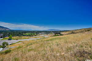 View of mountain background