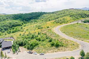 Ariel view of lot from North Perspective