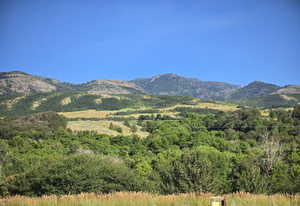 View of mountain backdrop