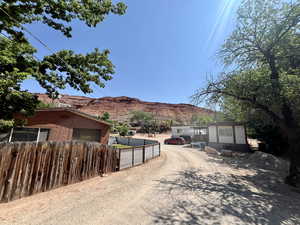 Home and entrance to RV park