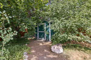 View of shed