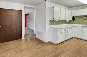 Kitchen & Utility closet