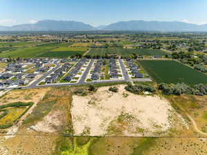 View of rural area with mountains