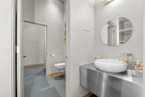 Lower level Bathroom vanity 1.0.