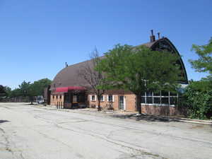 View of building exterior from the south east.