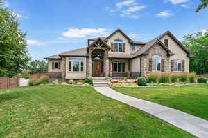 View of front facade