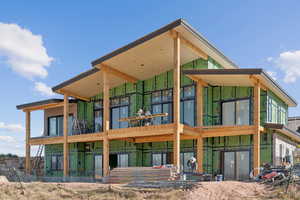 Back of property