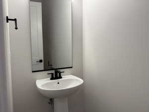 Bathroom featuring a sink