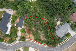 View of property location with property boundaries highlighted