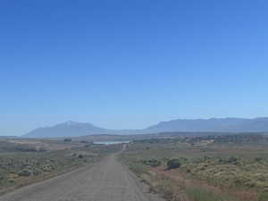 View of mountain backdrop