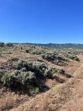 View of mountain background