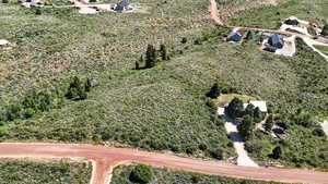 Aerial view of property and surrounding area