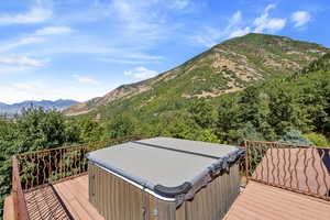 View of mountain backdrop