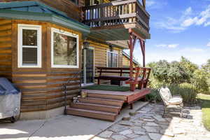 View of patio