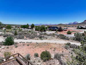 View of mountain background