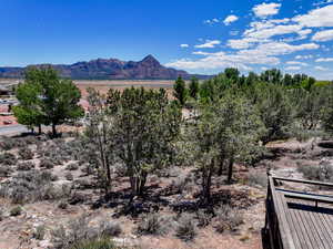 View of mountain background