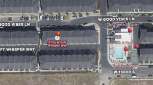 Map location, close proximity to Clubhouse, Gym, and Pickleball Court