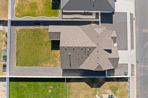 Aerial view of property and surrounding area
