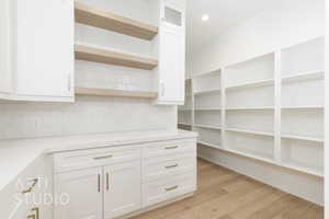 View of storage area