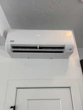 All units have mini split AC and heat. There are no vents in the units which reduces the carry of noise and sound.