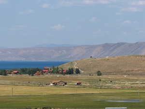Mountain view featuring rural landscape
