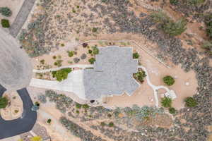 Aerial view of property's location