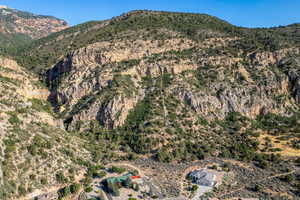 View of mountain backdrop