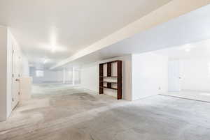 View of finished below grade area