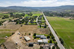 View of rural area featuring a mountainous background