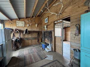 View of stable