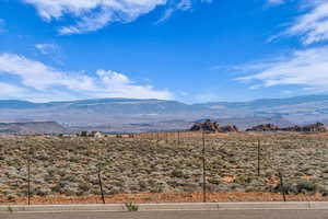 View of mountain background