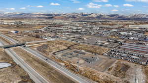 Drone / aerial view of mountains