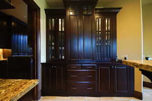 Bathroom featuring tile patterned floors