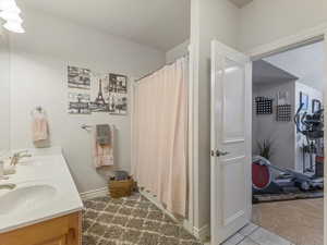 Jack N Jill Bathroom Upstairs