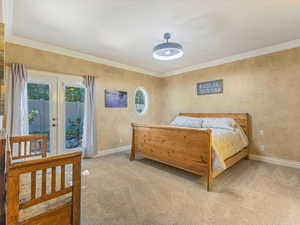 Large Primary Suite with Entrance to the Back Patio