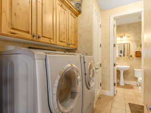 Laundry Room on the Main Level