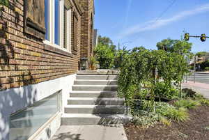 View of stairs