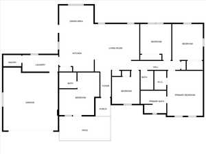 View of home floor plan
