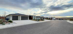 View of house winter 2024